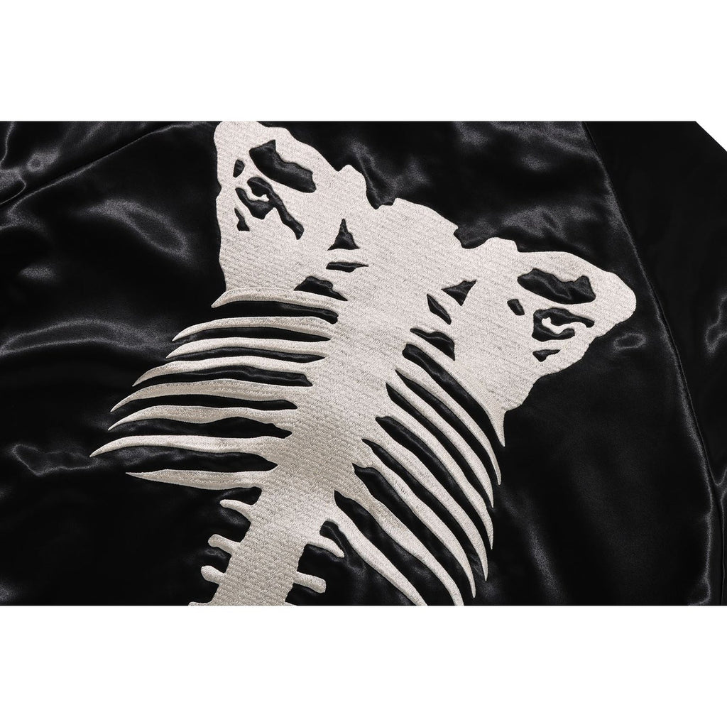 Skeleton Logo Souvenir Jacket Mens A bathing ape – Гарантія оригінальності – збільшений вид