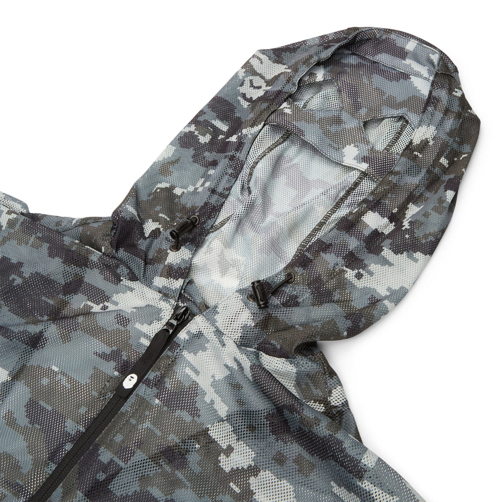 Multi Pixel Camo Mesh Hoodie Jacket M A bathing ape – Гарантія оригінальності – детальний вид