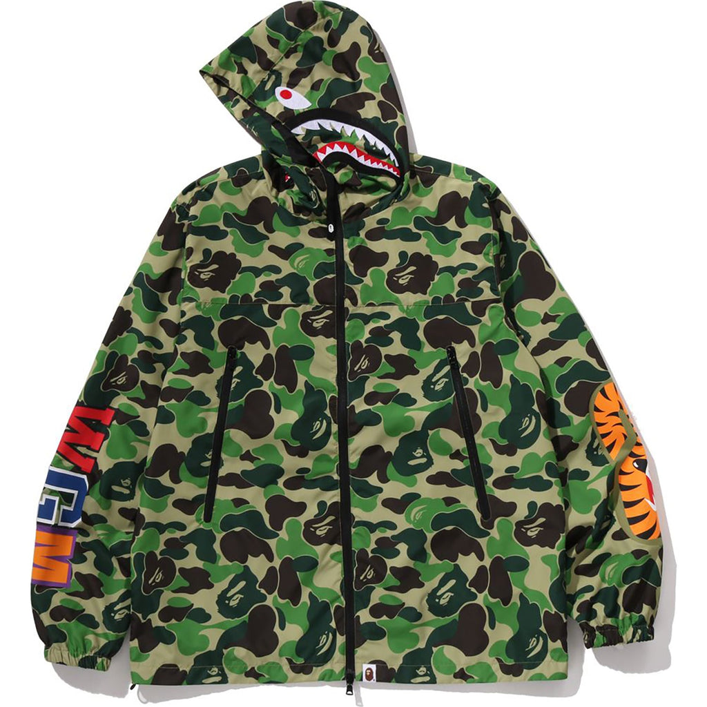 Abc Camo Shark Hoodie Jacket Mens A bathing ape – Гарантія оригінальності – вид ззаду