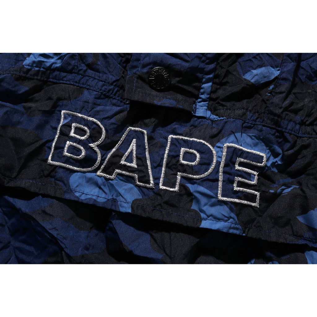 Crinkle Effect Color Camo Half Zip Hoodie Jacket Mens A bathing ape оригінал – Купити в Україні – детальний вид