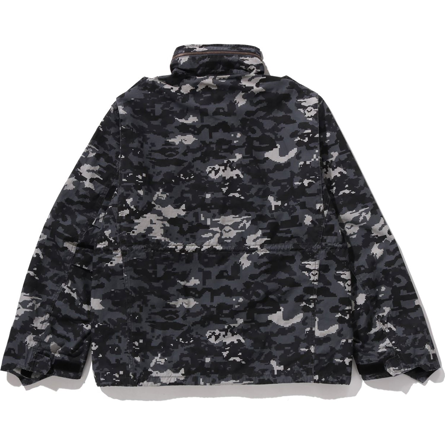 Multi Pixel Camo M-65 Jacket Mens A bathing ape оригінал – Купити в Україні – вид ззаду