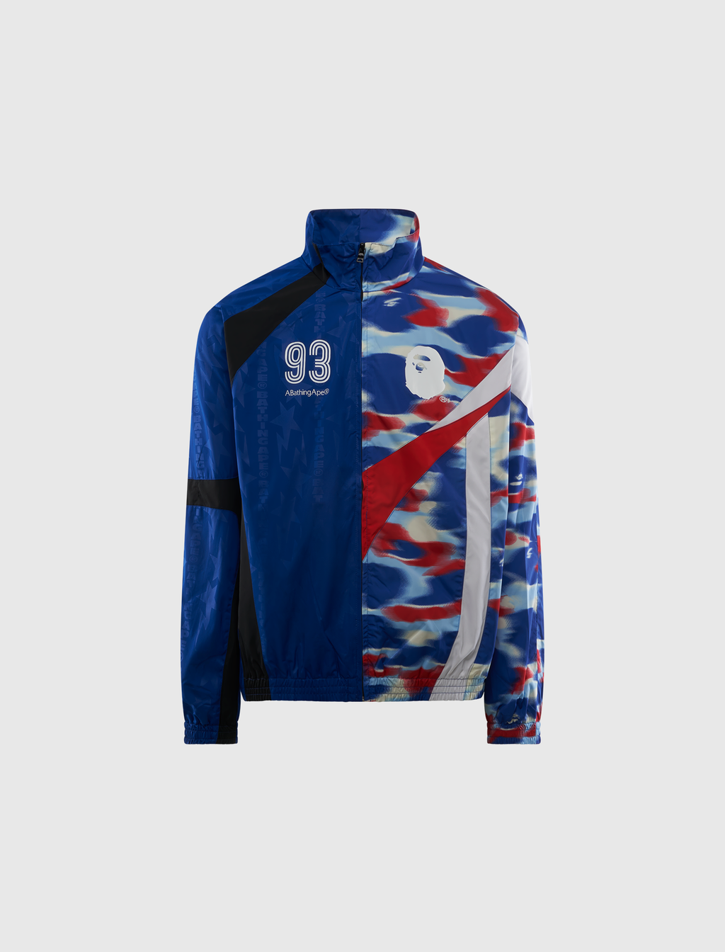 Оригінальна Split Stand Collar Track Jacket A bathing ape – боковий вид