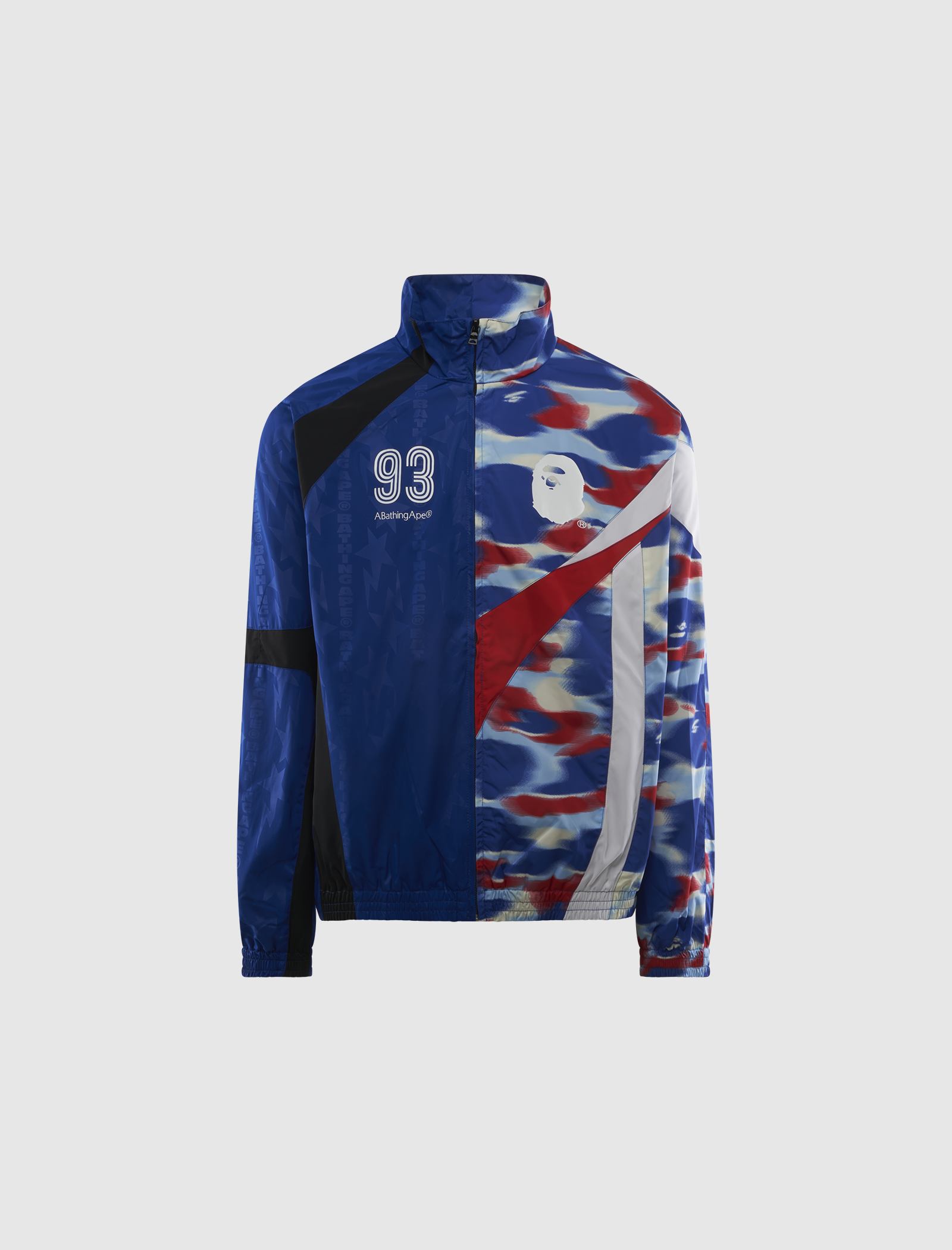 Оригінальна Split Stand Collar Track Jacket A bathing ape – боковий вид
