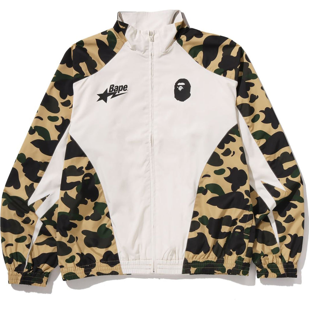 Оригінальна 1st Camo Stand Collar Track Jacket Mens A bathing ape – боковий вид