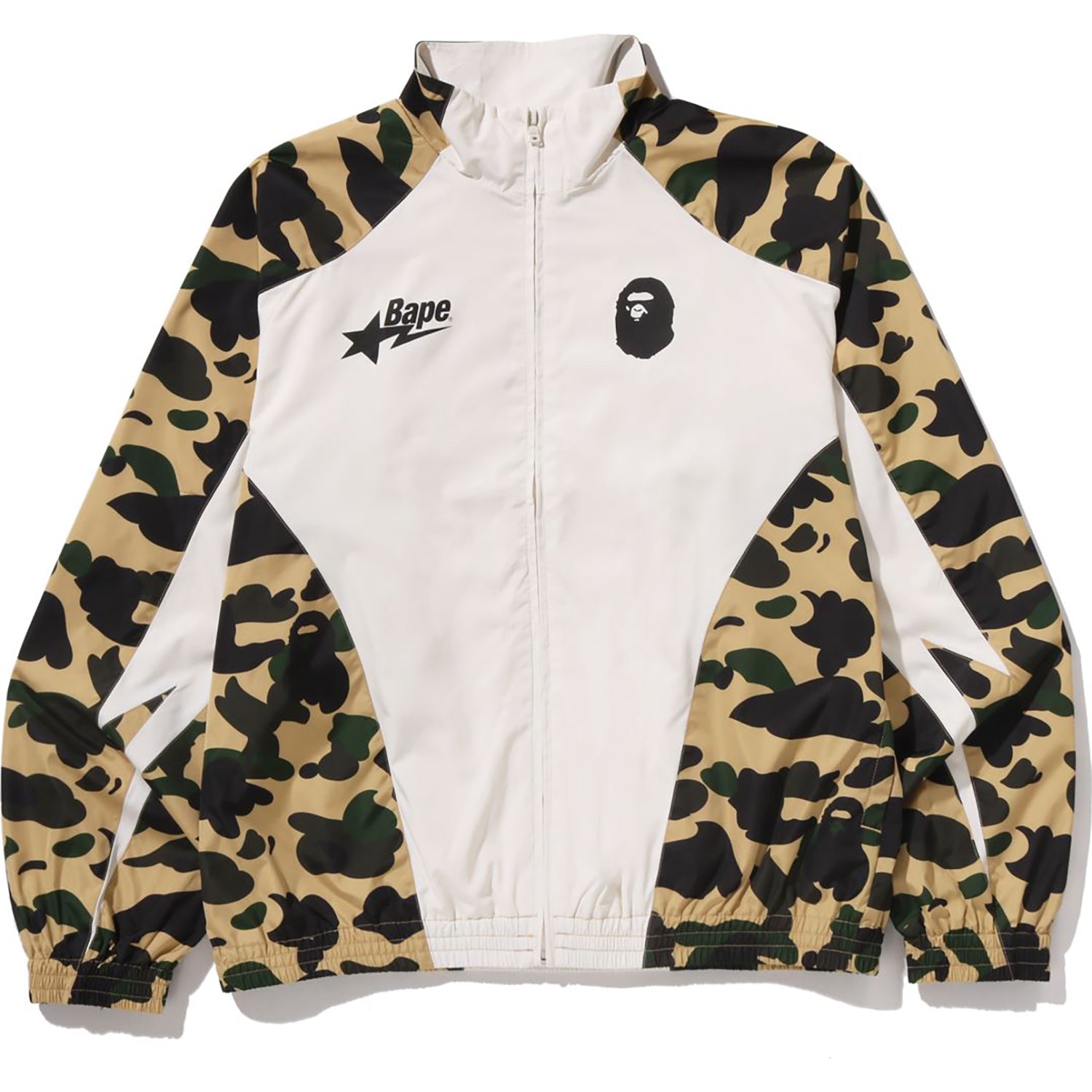 Оригінальна 1st Camo Stand Collar Track Jacket Mens A bathing ape – боковий вид