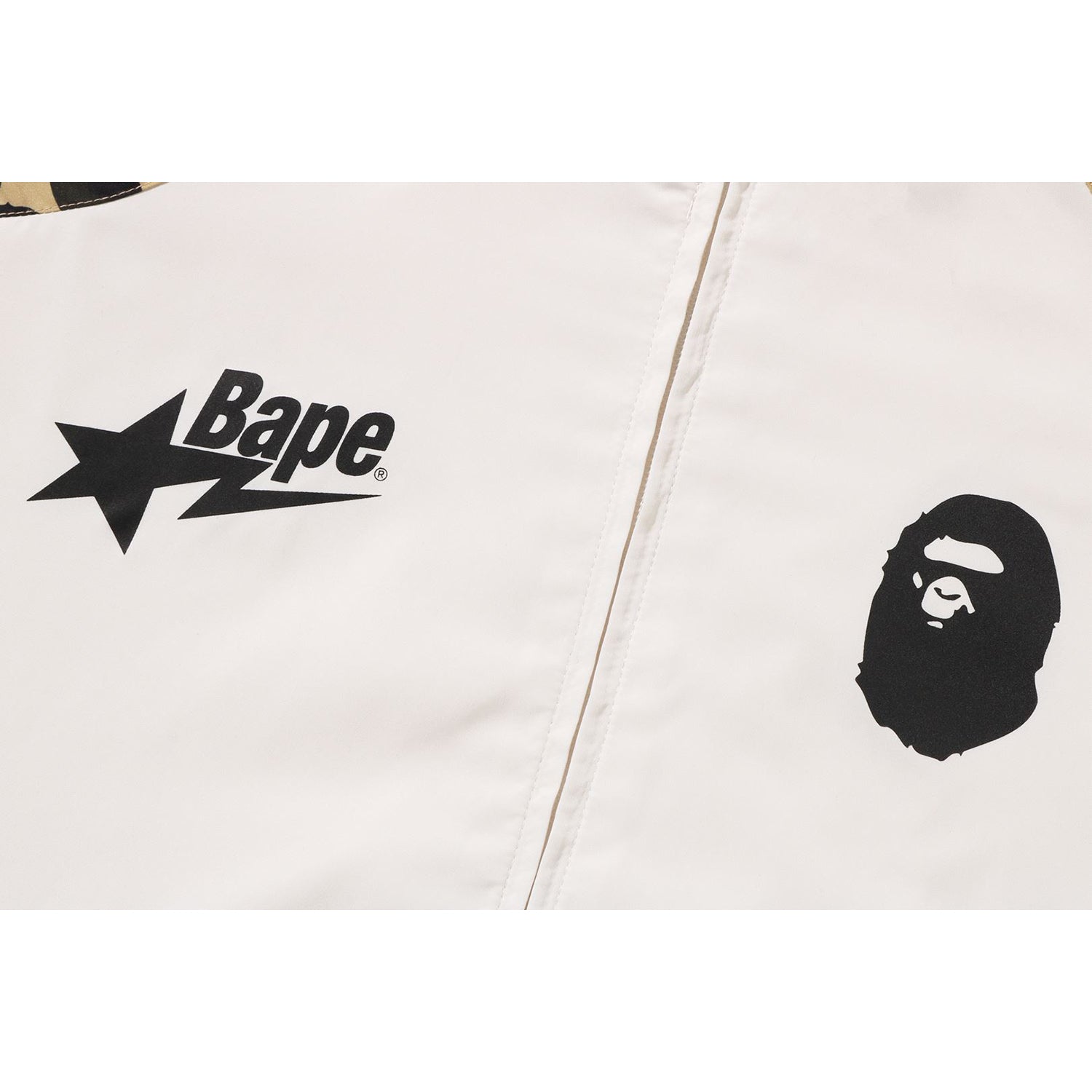 Оригінальна 1st Camo Stand Collar Track Jacket Mens A bathing ape – детальний вид