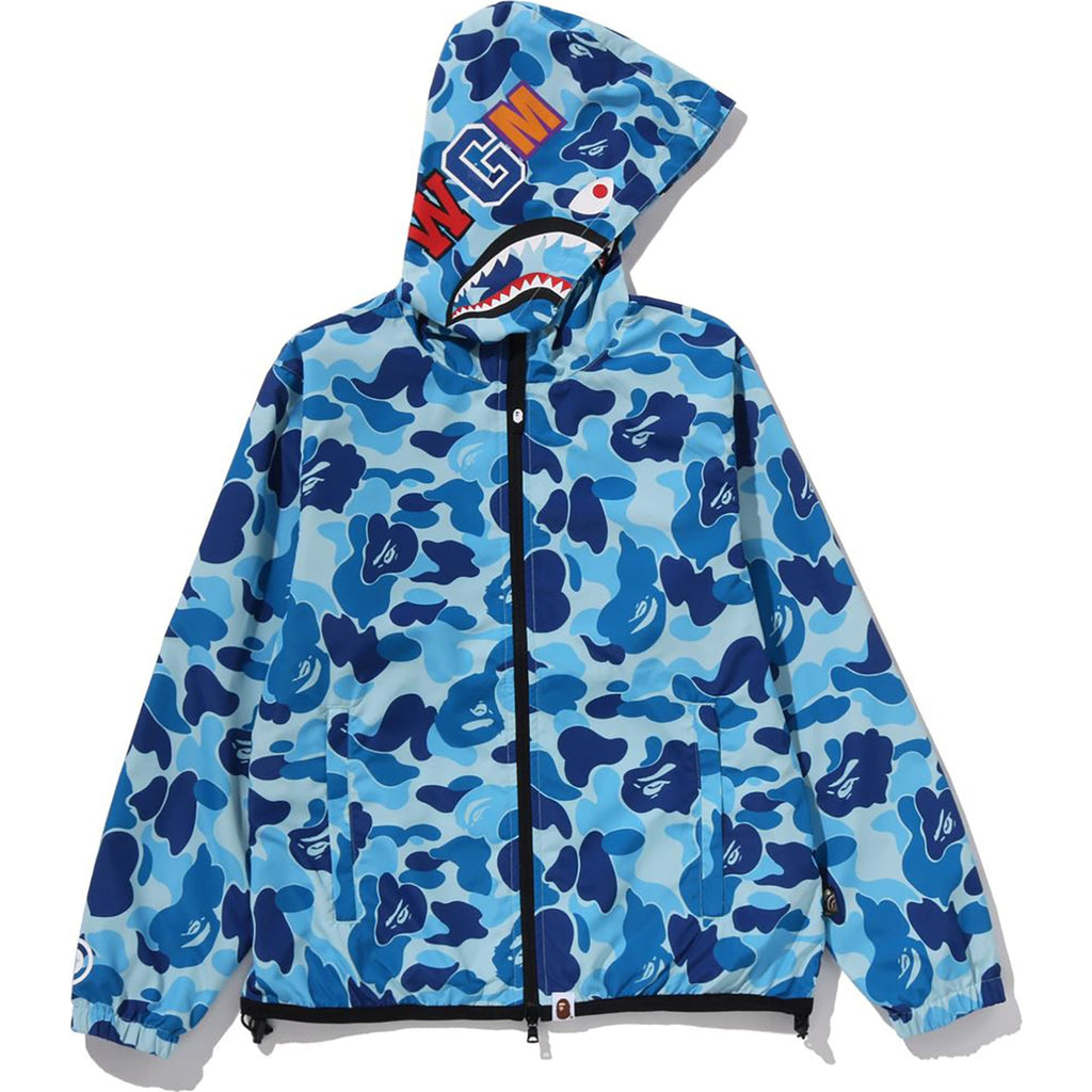 Abc Camo Shark Hoodie Jacket Ladies A bathing ape – Гарантія оригінальності – боковий вид