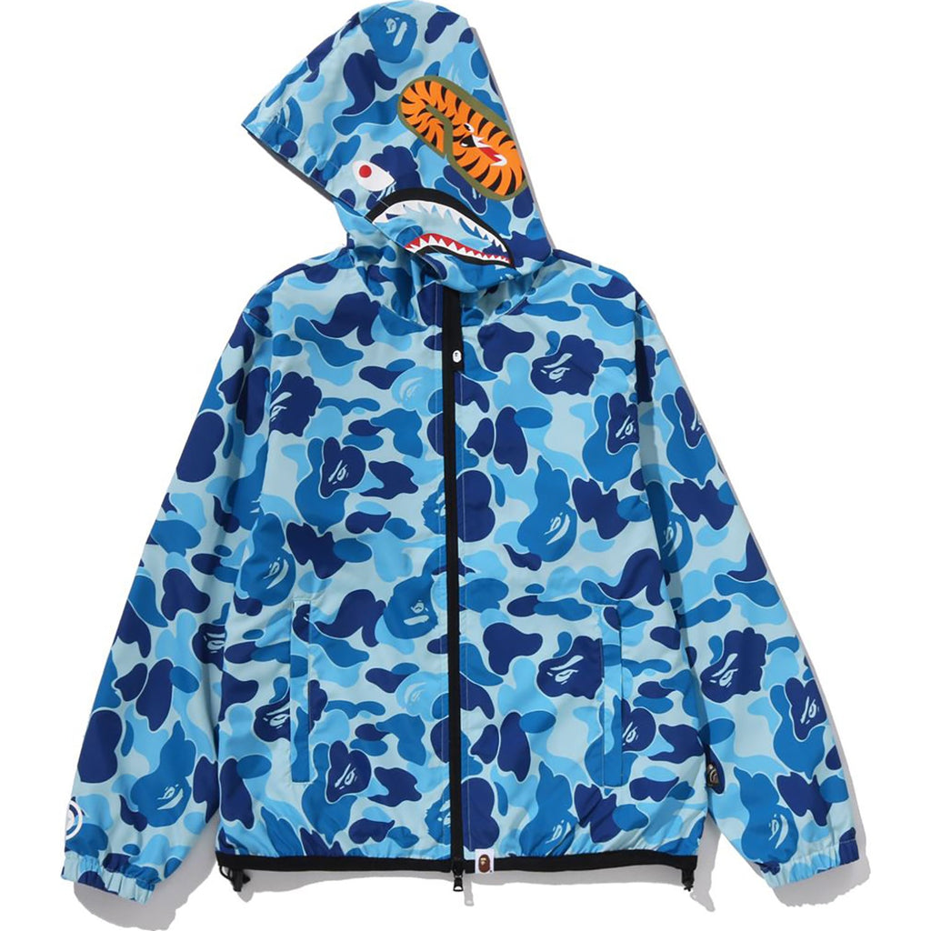 Abc Camo Shark Hoodie Jacket Ladies A bathing ape – Гарантія оригінальності – вид ззаду