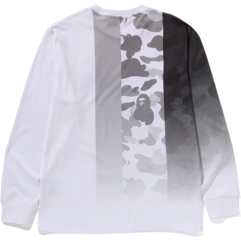 Patch Work Print Ls Tee Mens A bathing ape оригінал – Купити в Україні – вид ззаду