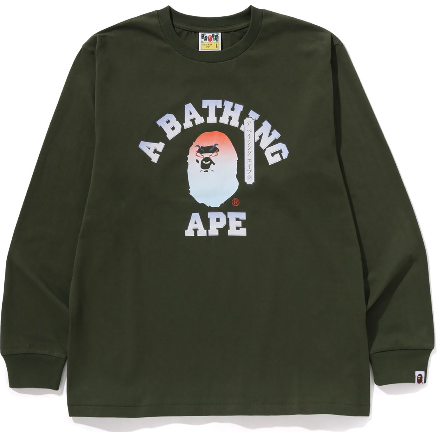 Kabuki Head Ls Tee Mens A bathing ape оригінал – Купити в Україні – детальний вид