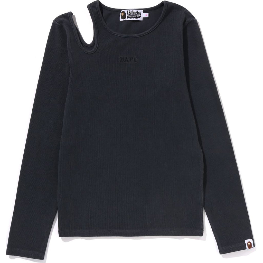 Pigment Dyed Cut Out Rib L A bathing ape оригінал – Купити в Україні – боковий вид
