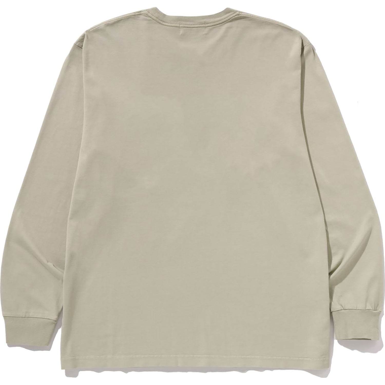 Garment Dye College Relaxed Fit Ls Tee Mens A bathing ape – Гарантія оригінальності – вид ззаду