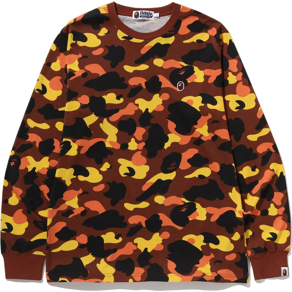 1st Camo One Point Ls Tee Mens A bathing ape – Гарантія оригінальності – боковий вид