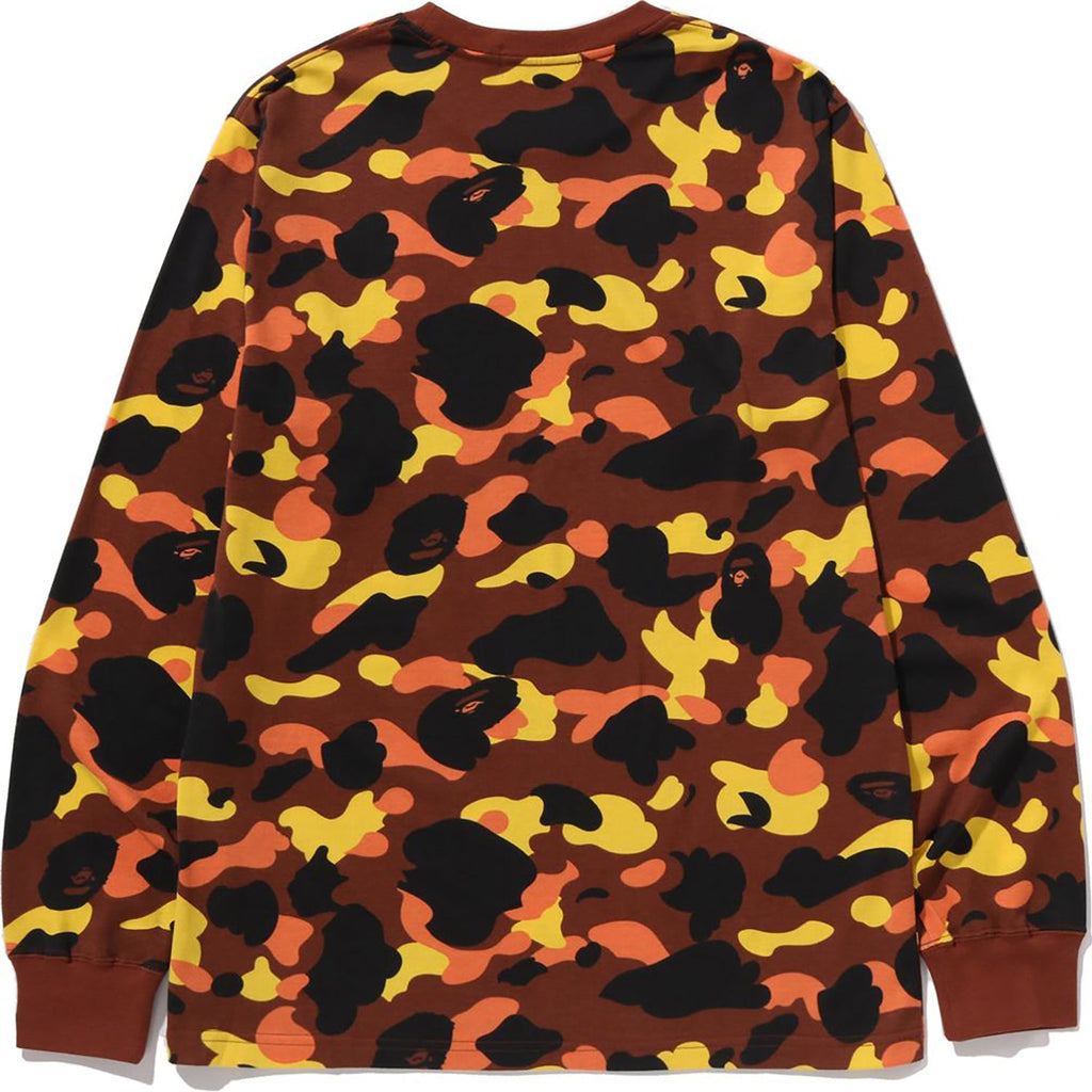 1st Camo One Point Ls Tee Mens A bathing ape – Гарантія оригінальності – вид ззаду