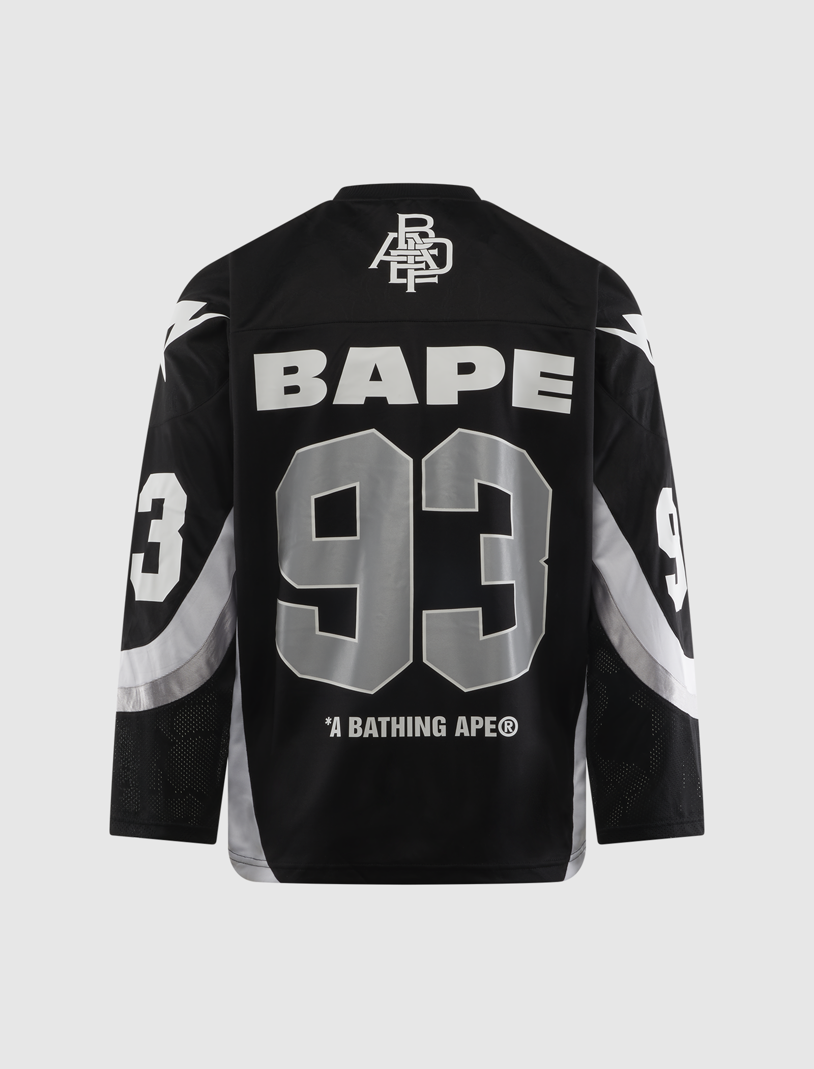 Оригінальна Line Camo Jacquard Logo Relaxed Fit Ice Hockey Jersey A bathing ape – детальний вид