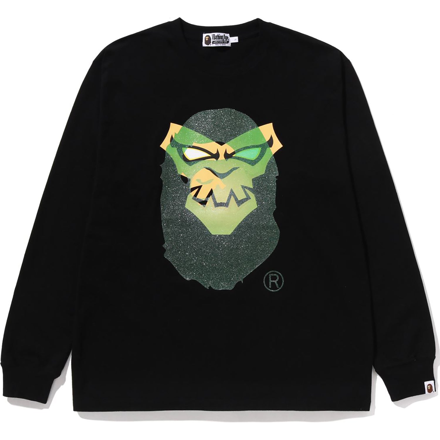 Bapeman-X Ls Tee Mens A bathing ape оригінал – Купити в Україні – боковий вид