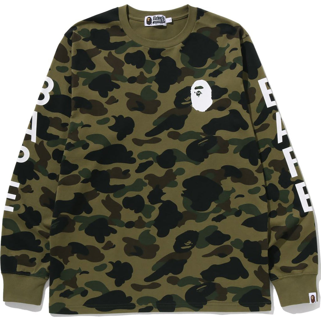 1st Camo Ls Tee Mens A bathing ape – Гарантія оригінальності – боковий вид