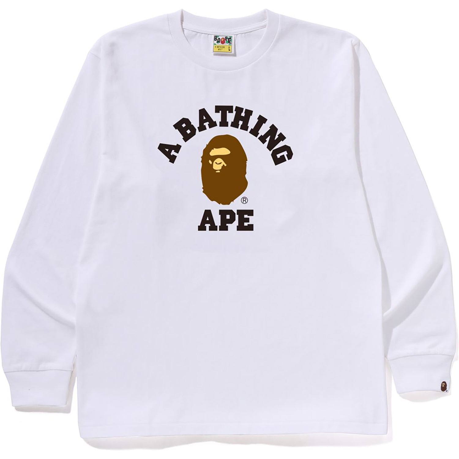 College Ls Tee Mens A bathing ape оригінал – Купити в Україні – детальний вид