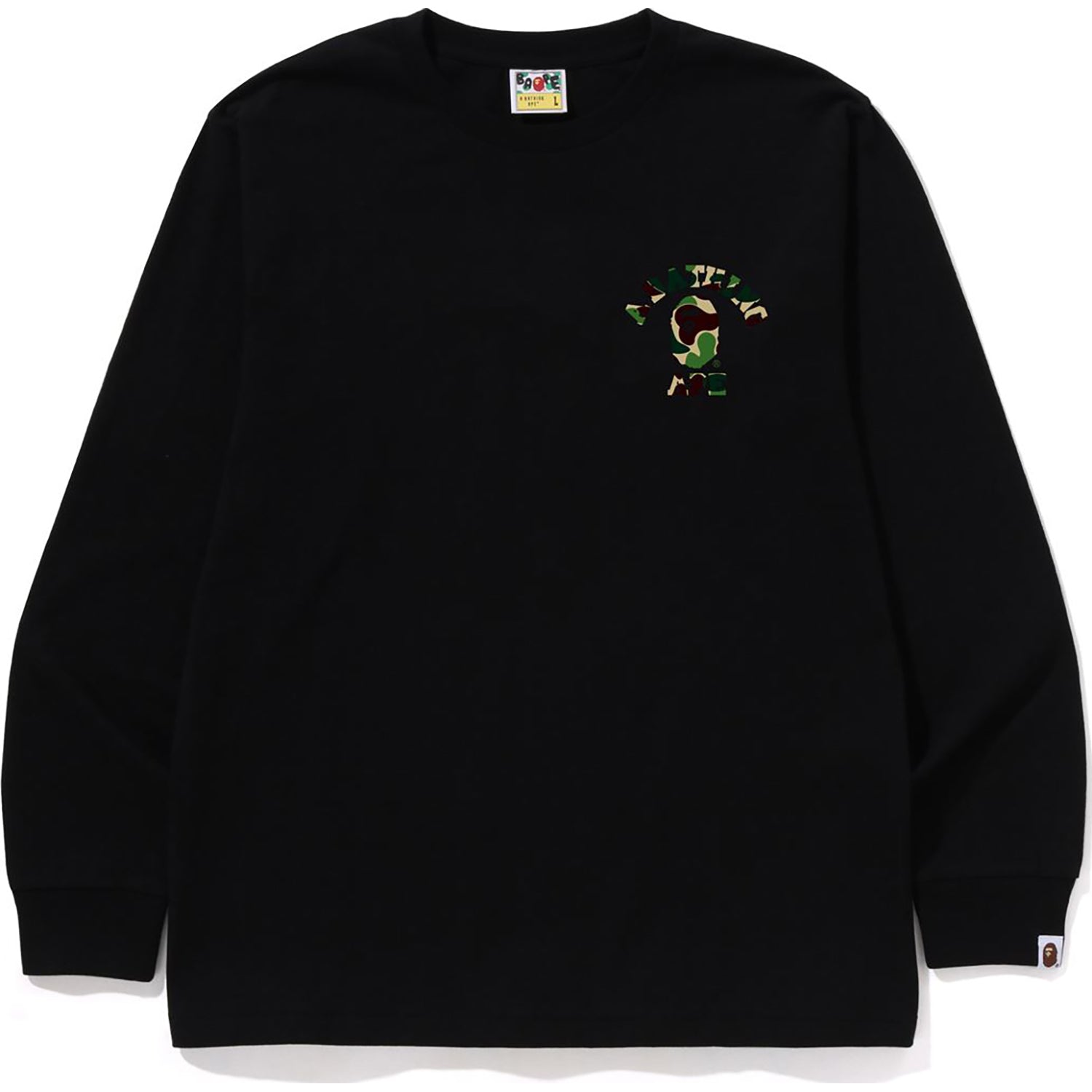Abc Camo College Ats Ls Tee Mens A bathing ape – Гарантія оригінальності – збільшений вид
