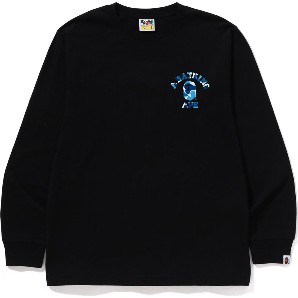 Abc Camo College Ats Ls Tee Mens A bathing ape – Гарантія оригінальності – вид ззаду