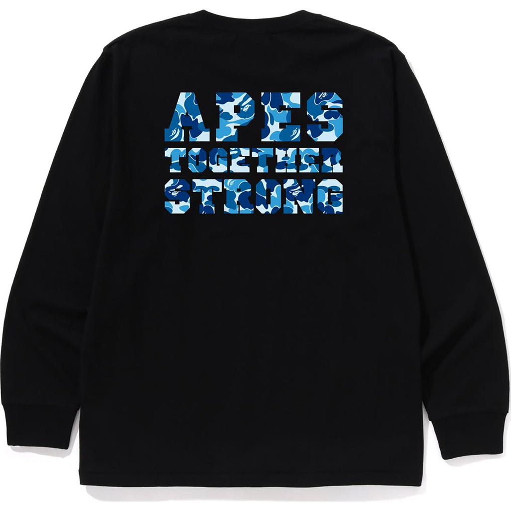 Abc Camo College Ats Ls Tee Mens A bathing ape – Гарантія оригінальності – боковий вид