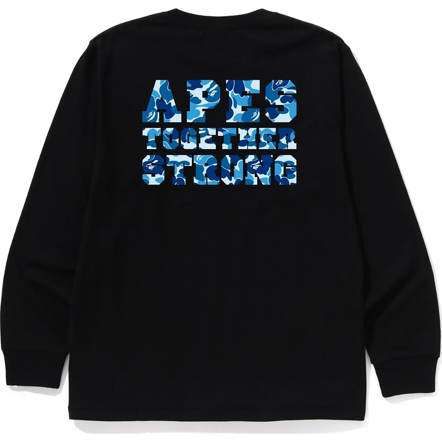 Abc Camo College Ats Ls Tee Mens A bathing ape – Гарантія оригінальності – боковий вид