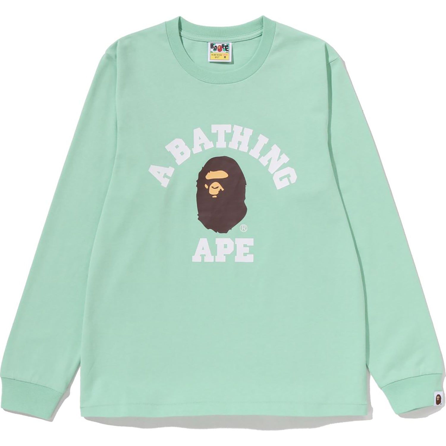 College Ls Tee Ladies A bathing ape оригінал – Купити в Україні – боковий вид