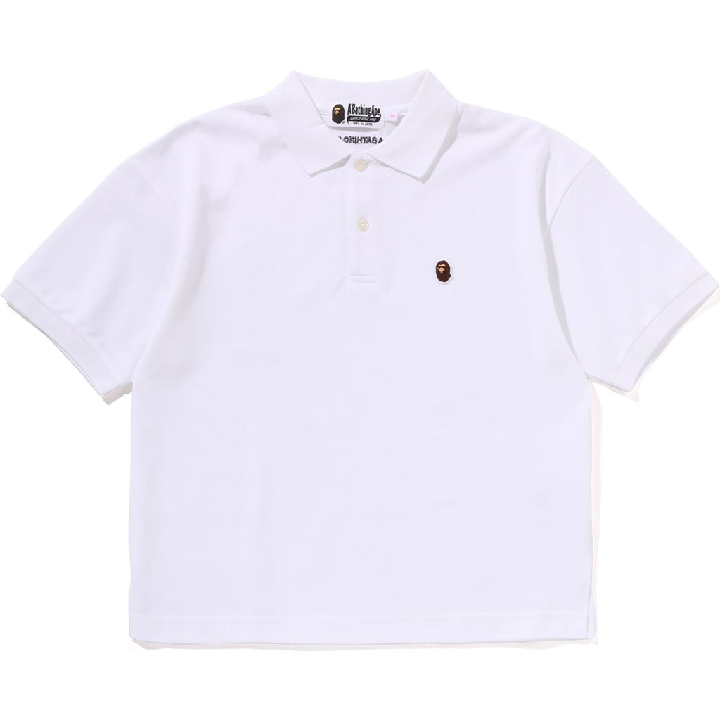 One Point Wide Polo Shirt Ladies A bathing ape – Гарантія оригінальності – боковий вид
