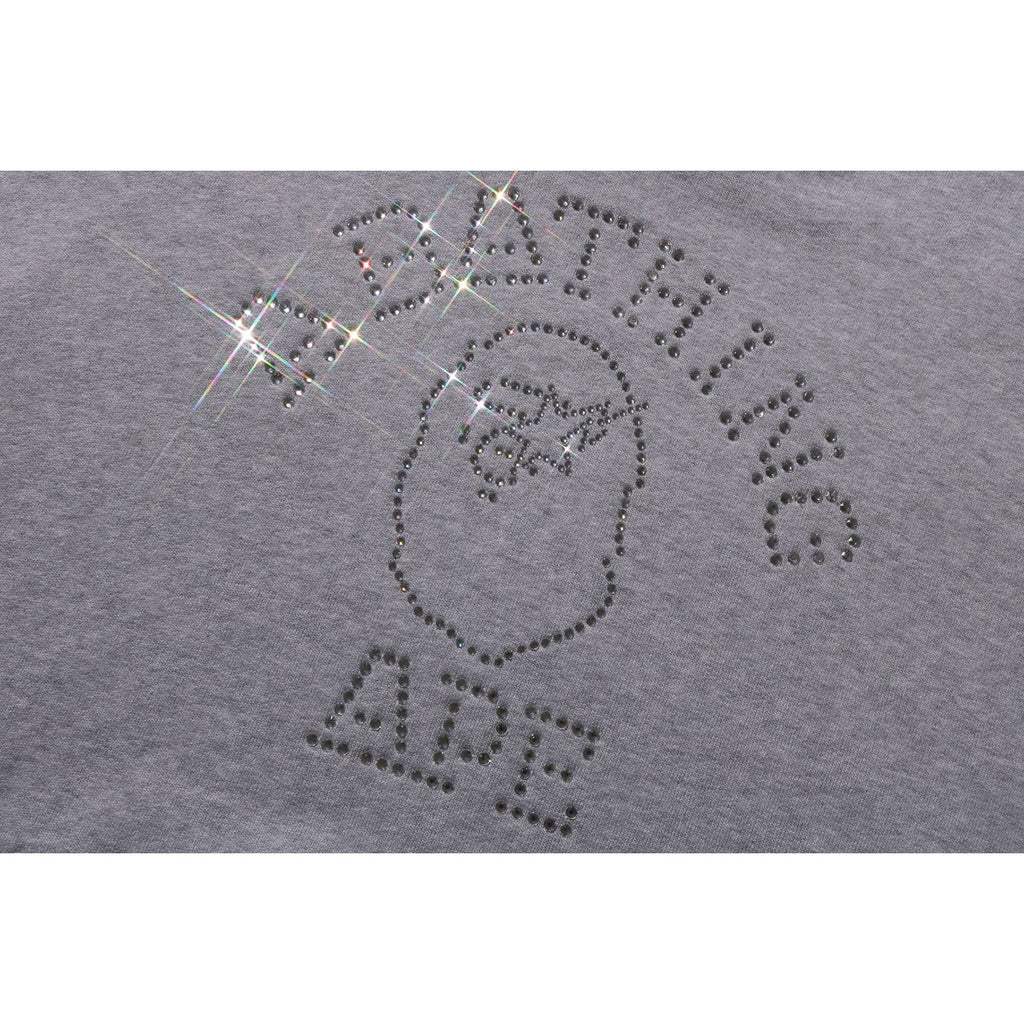 Rhinestone College Pullover Hoodie Mens A bathing ape оригінал – Купити в Україні – збільшений вид