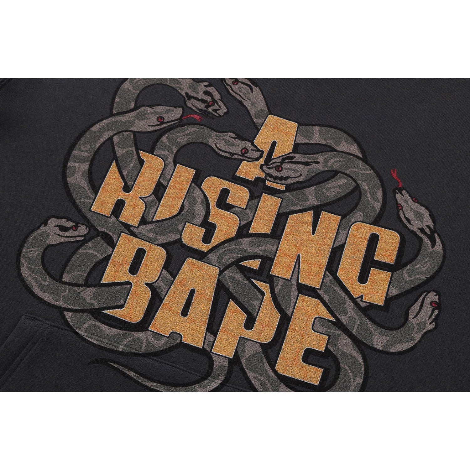 Year Of Snake Pullover Hoodie Mens A bathing ape – Гарантія оригінальності – вид 6