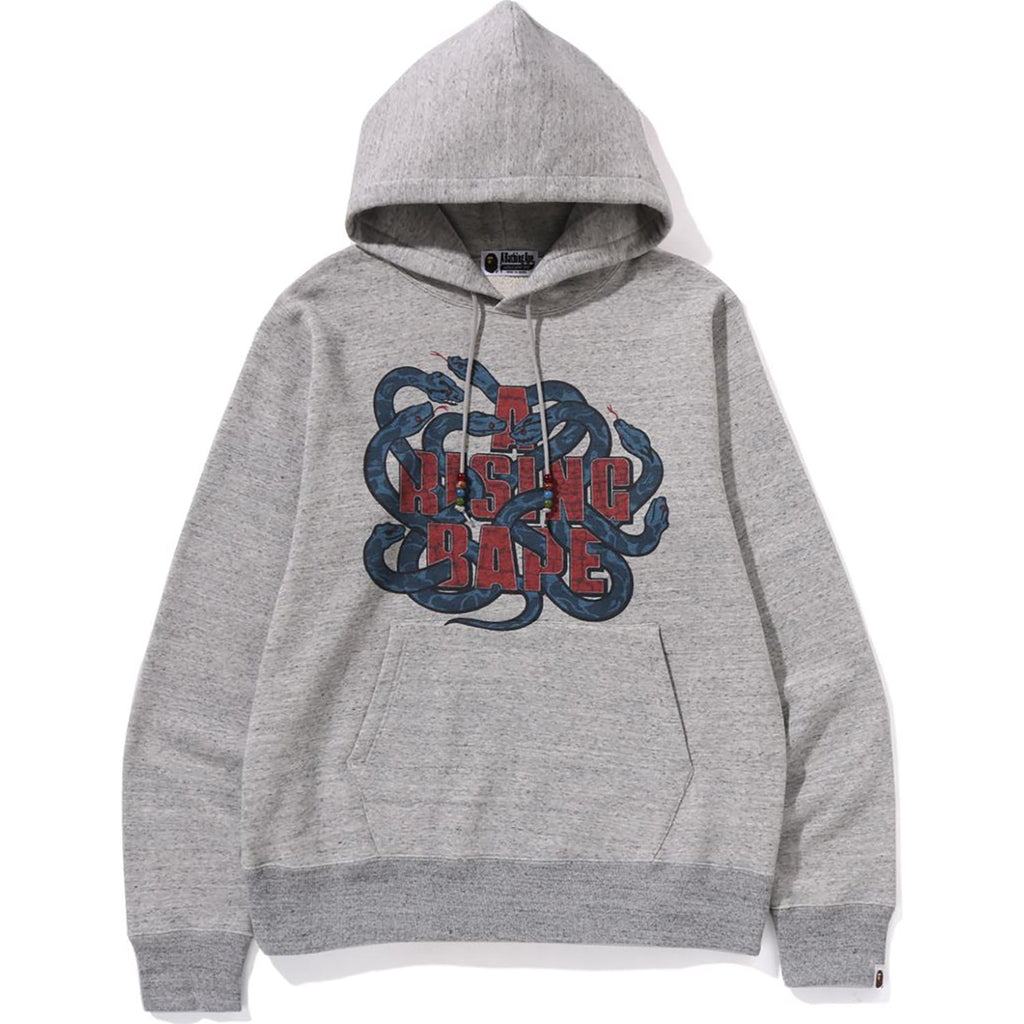 Year Of Snake Pullover Hoodie Mens A bathing ape – Гарантія оригінальності – боковий вид