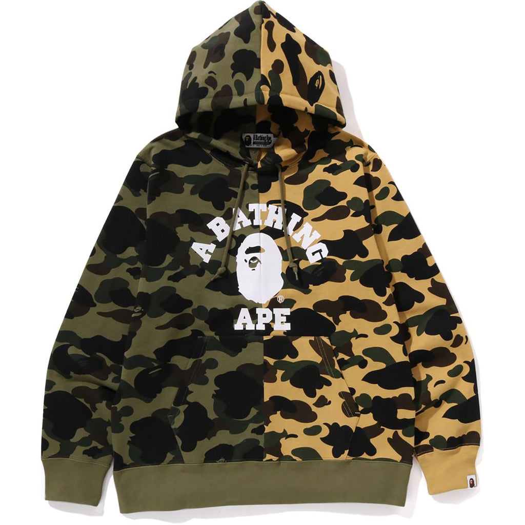 1st Camo Separate Pullover Hoodie Mens A bathing ape оригінал – Купити в Україні – боковий вид