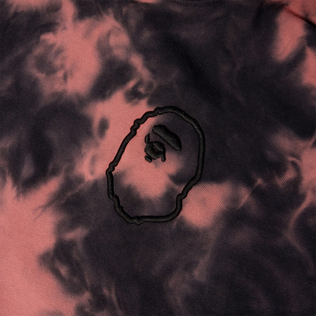 Destroyed Bleach Logo Relaxed Fit Pullover Hoodie A bathing ape – Гарантія оригінальності – збільшений вид