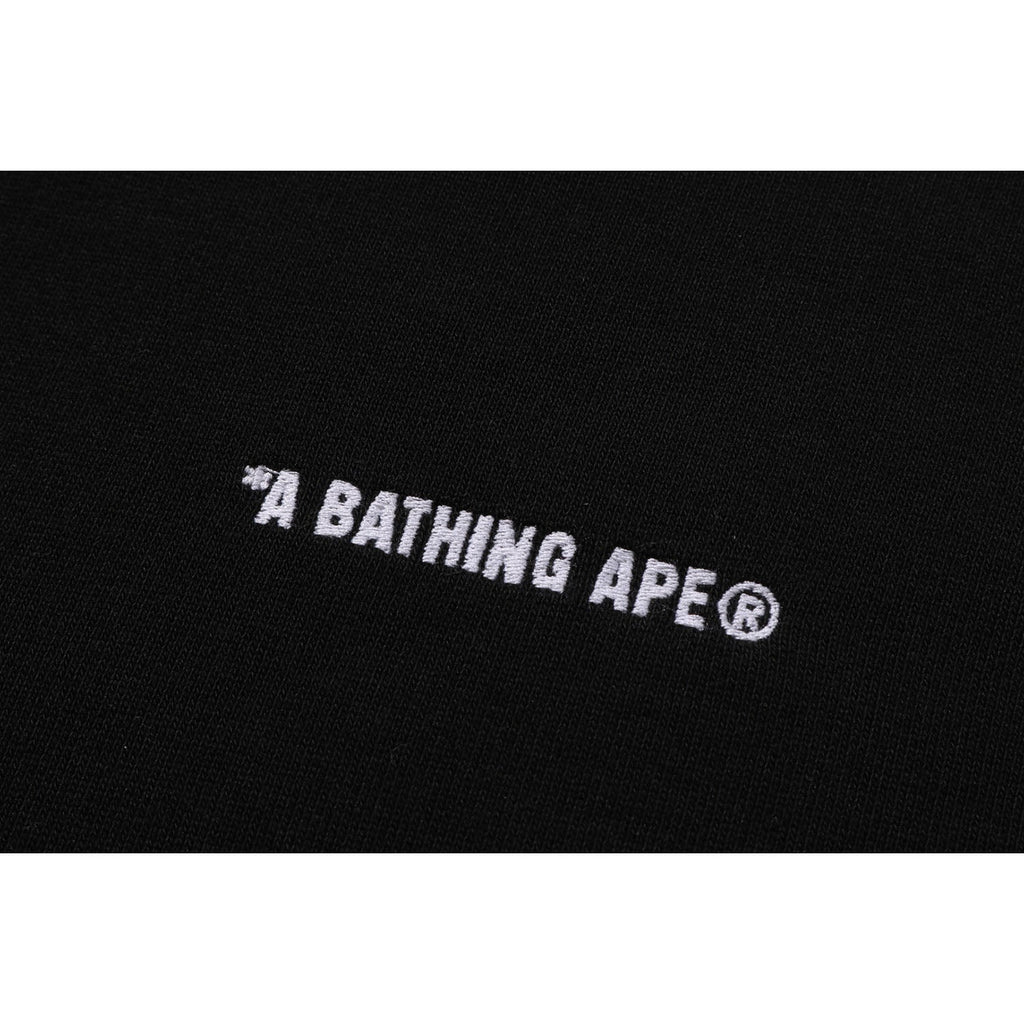 Оригінальна 1st Camo Blocking Raw Edge Relaxed Fit Pullover Hoodie Mens A bathing ape – детальний вид
