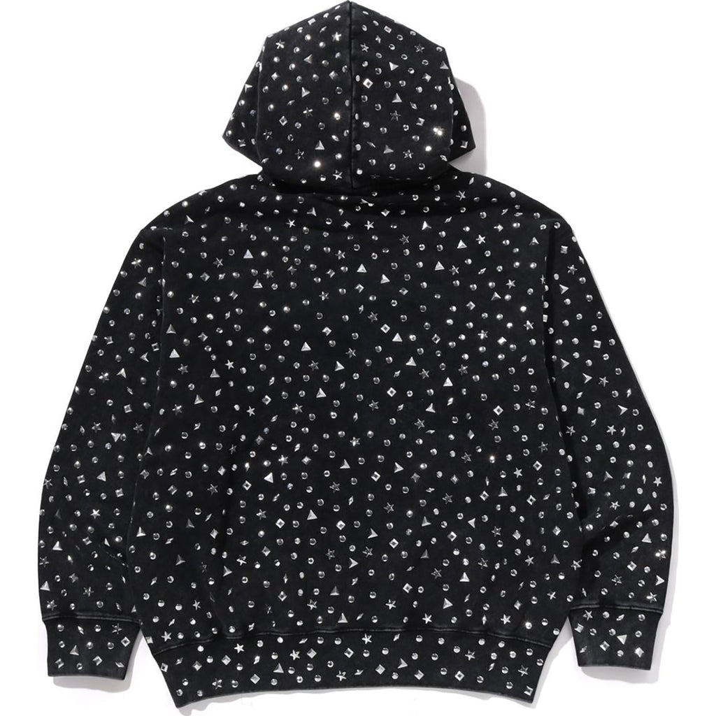 Studded Logo Relaxed Fit Pullover Hoodie Mens A bathing ape оригінал – Купити в Україні – вид ззаду