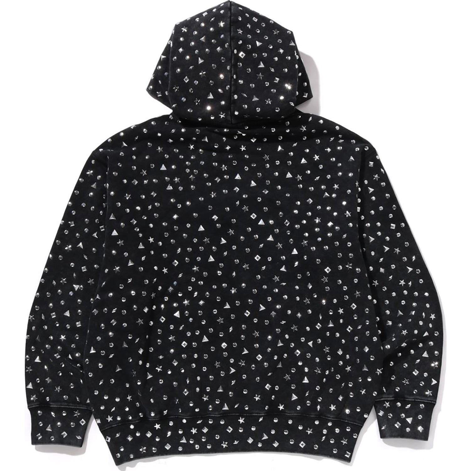Studded Logo Relaxed Fit Pullover Hoodie Mens A bathing ape оригінал – Купити в Україні – вид ззаду