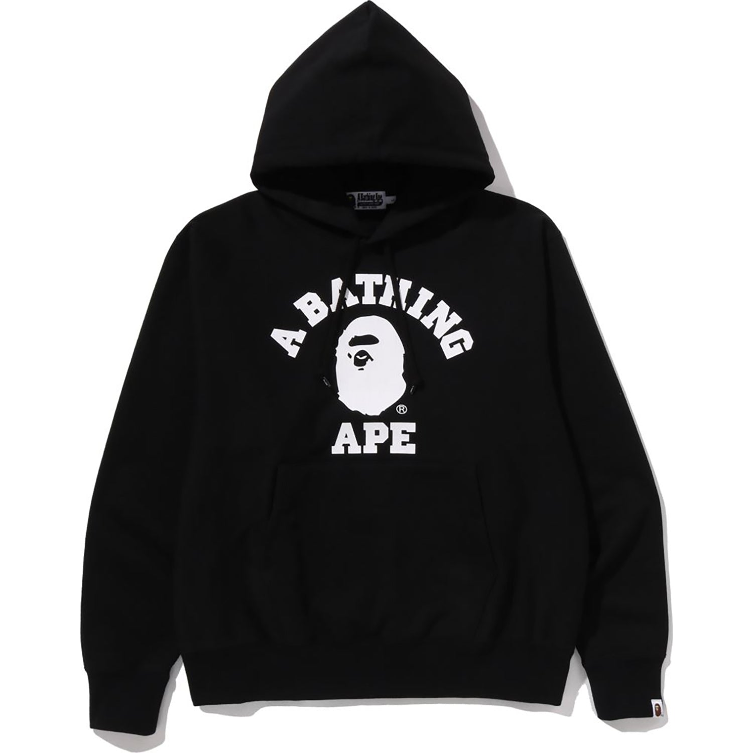 Оригінальна Classic College Pullover Hoodie Mens A bathing ape – боковий вид