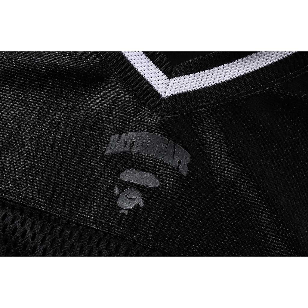 Оригінальна Us Black Friday Mesh Layered Relaxed Fit Pullover Hoodie Mens A bathing ape – детальний вид