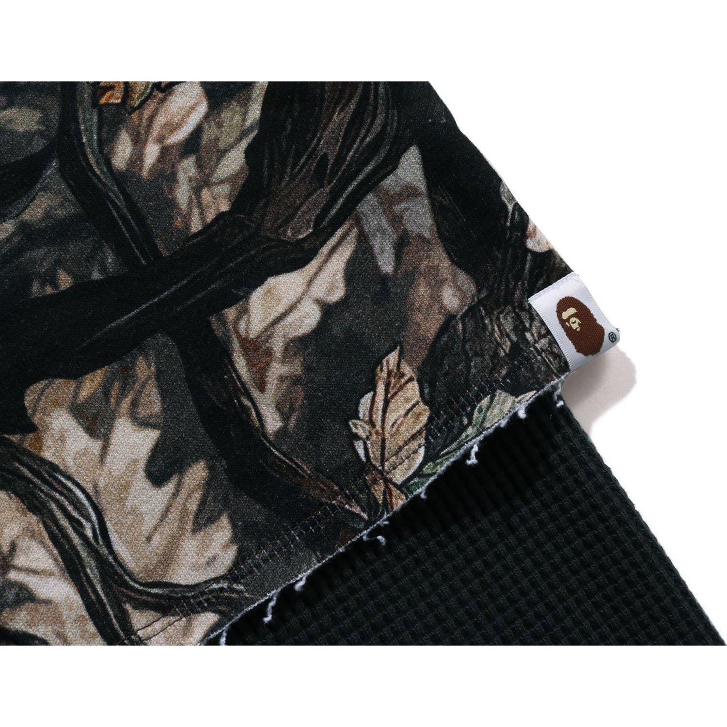 Tree Edge Camo Layered Pullover Hoodie Mens A bathing ape оригінал – Купити в Україні – збільшений вид