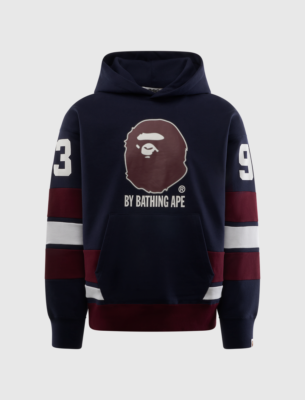 Оригінальна Color Camo 2nd Shark Pullover Hoodie A bathing ape – боковий вид