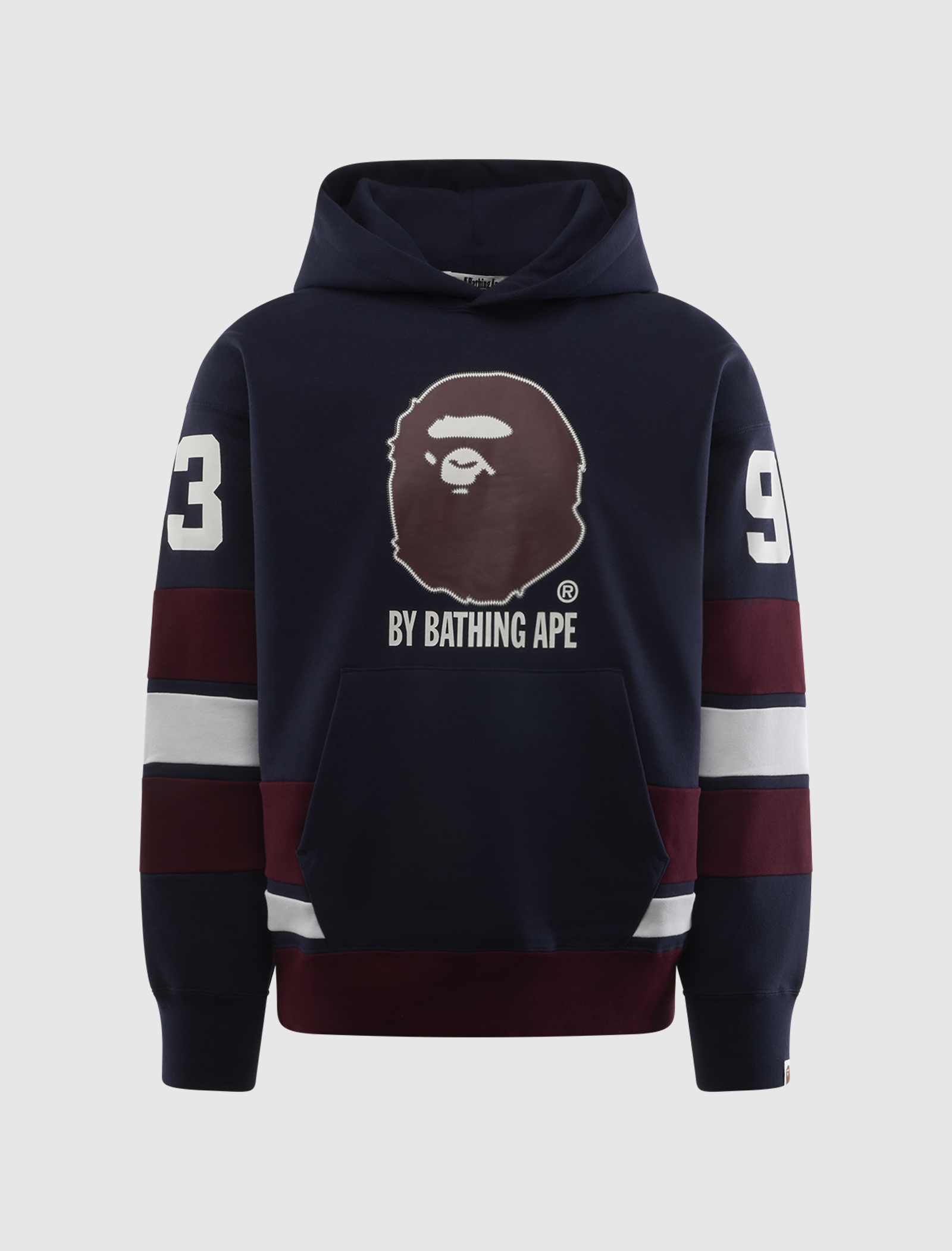 Оригінальна Color Camo 2nd Shark Pullover Hoodie A bathing ape – боковий вид