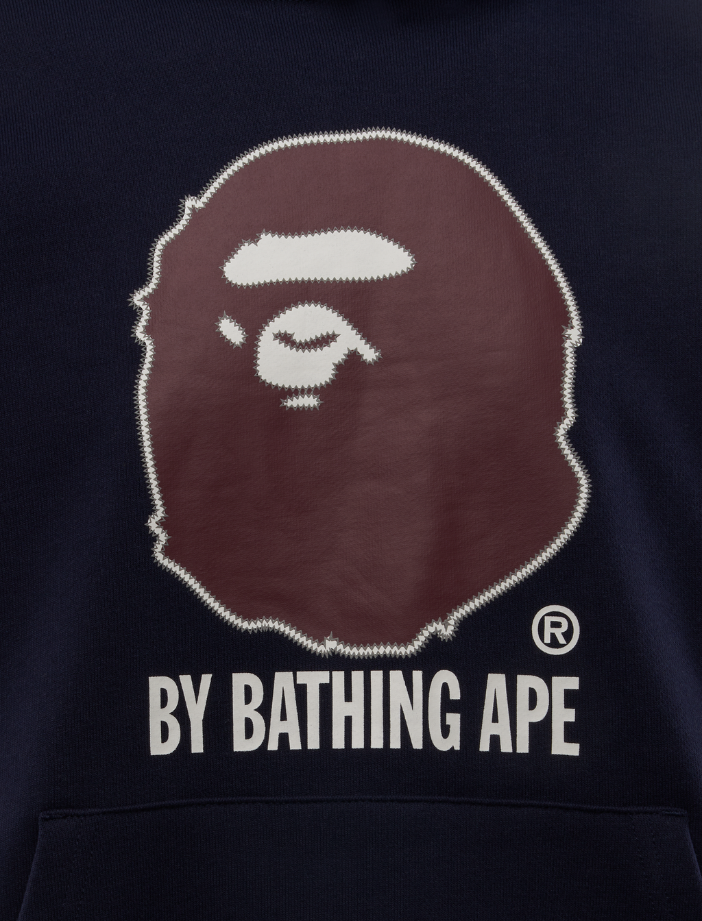Оригінальна Color Camo 2nd Shark Pullover Hoodie A bathing ape – вид ззаду