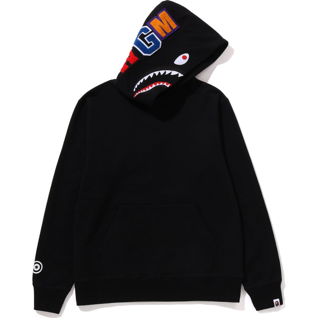 Оригінальна Shark Pullover Hoodie Mens A bathing ape – боковий вид