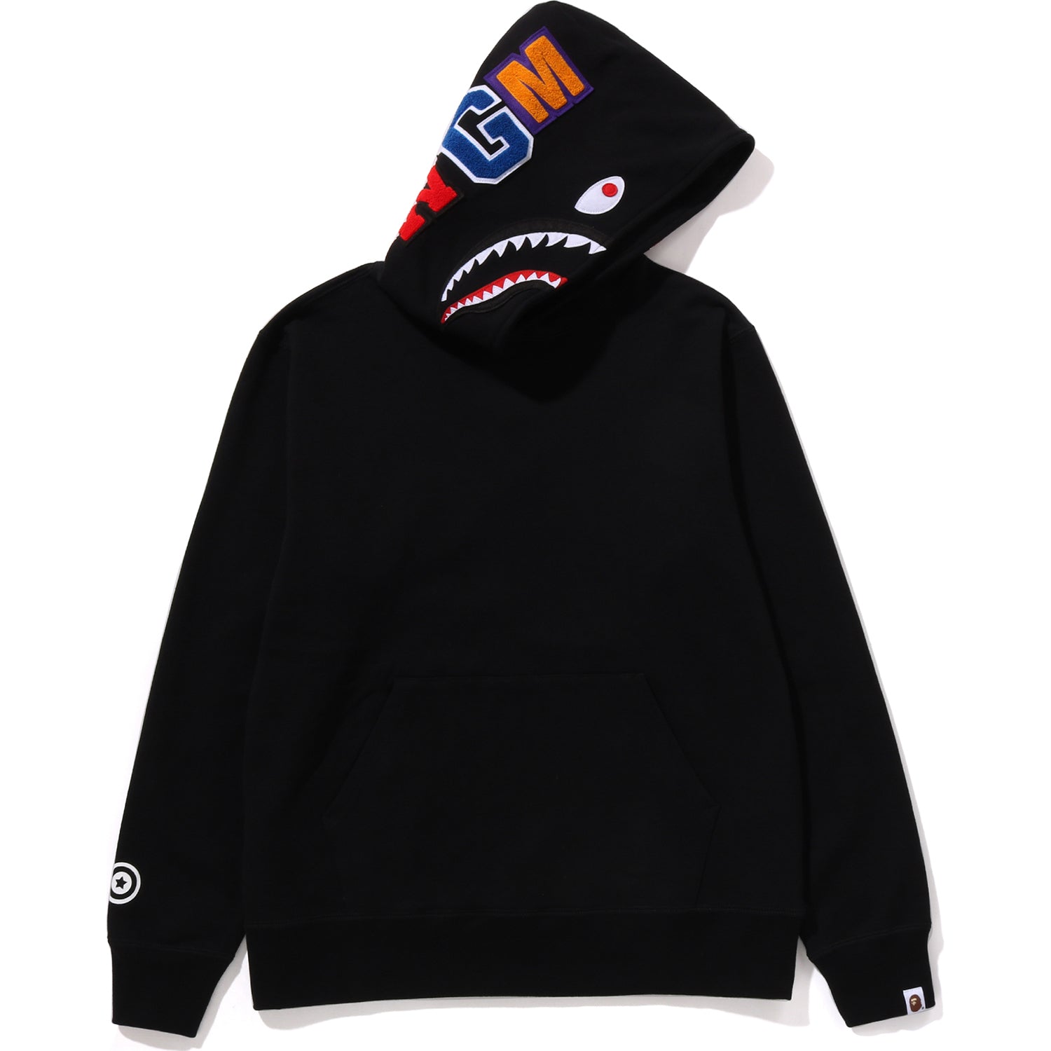 Оригінальна Shark Pullover Hoodie Mens A bathing ape – боковий вид