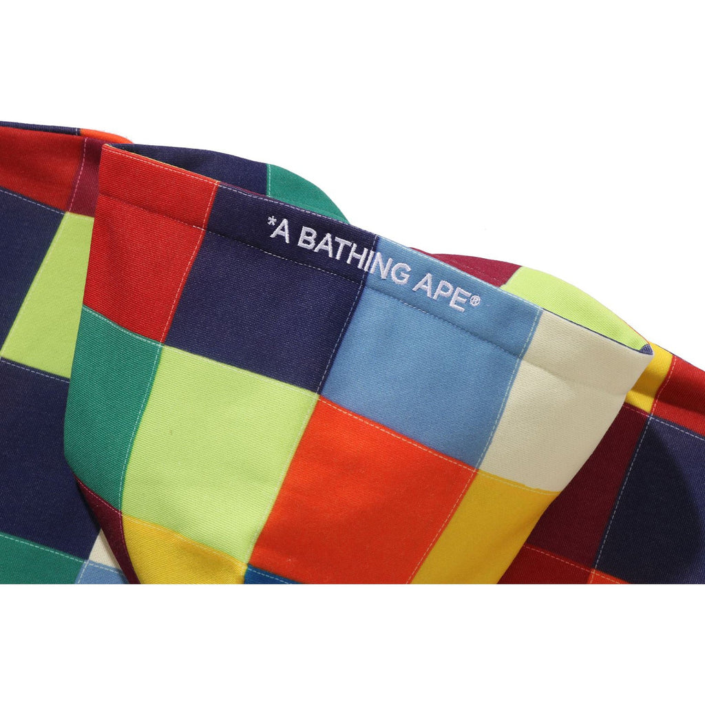 Multi Color Patchwork Pullover Hoodie Mens A bathing ape оригінал – Купити в Україні – збільшений вид