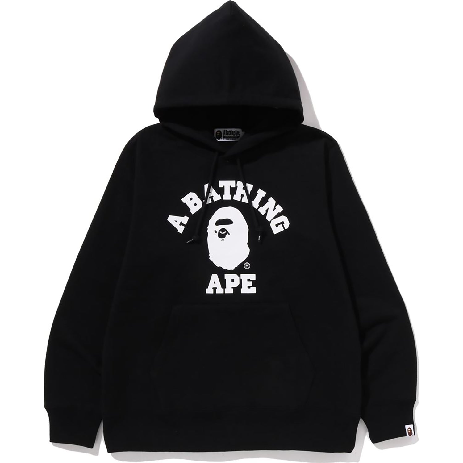 College Pullover Hoodie Mens A bathing ape оригінал – Купити в Україні – боковий вид