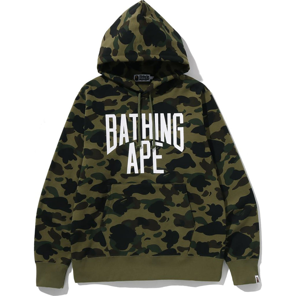 1st Camo Pullover Hoodie Mens A bathing ape – Гарантія оригінальності – боковий вид