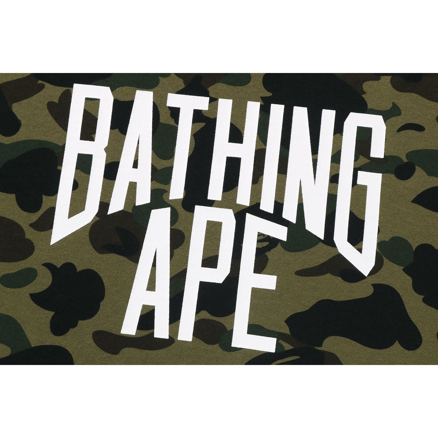 1st Camo Pullover Hoodie Mens A bathing ape – Гарантія оригінальності – детальний вид
