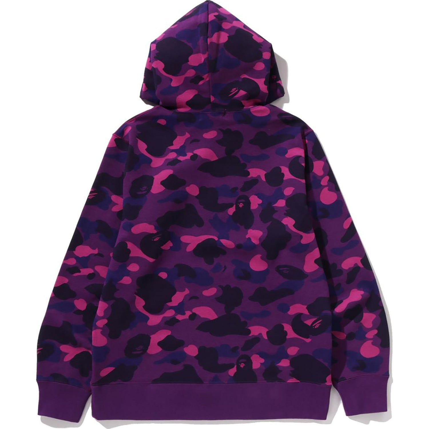 Оригінальна Color Camo Bape Pullover Hoodie Mens A bathing ape – вид ззаду