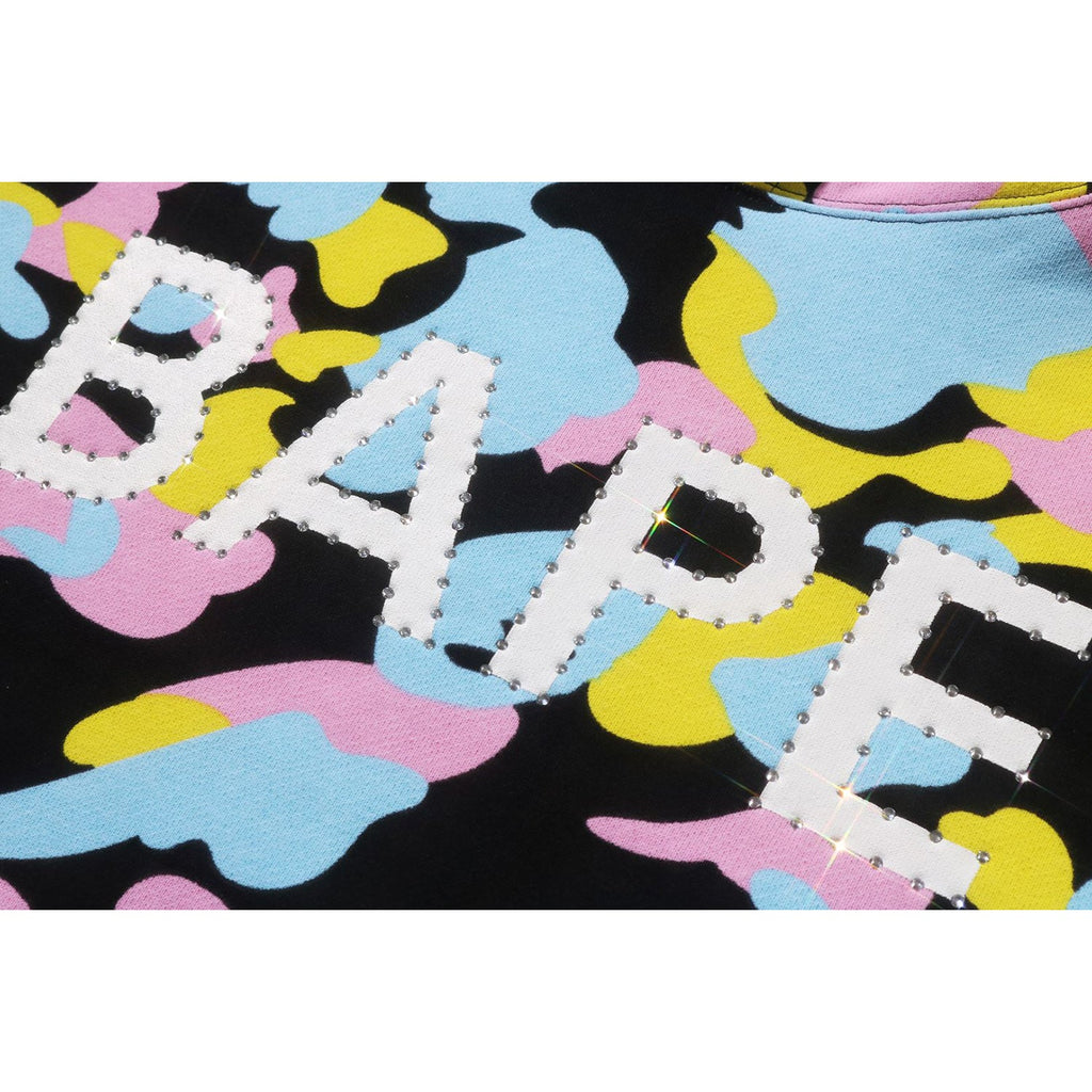 New Multi Camo Logo Oversized Pullover Hoodie Ladies A bathing ape – Гарантія оригінальності – детальний вид